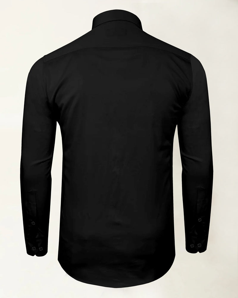Midnight Luxe Tailored Shirt