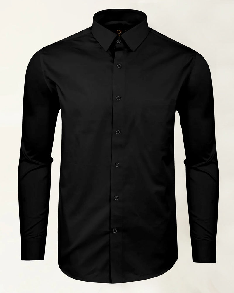Midnight Luxe Tailored Shirt