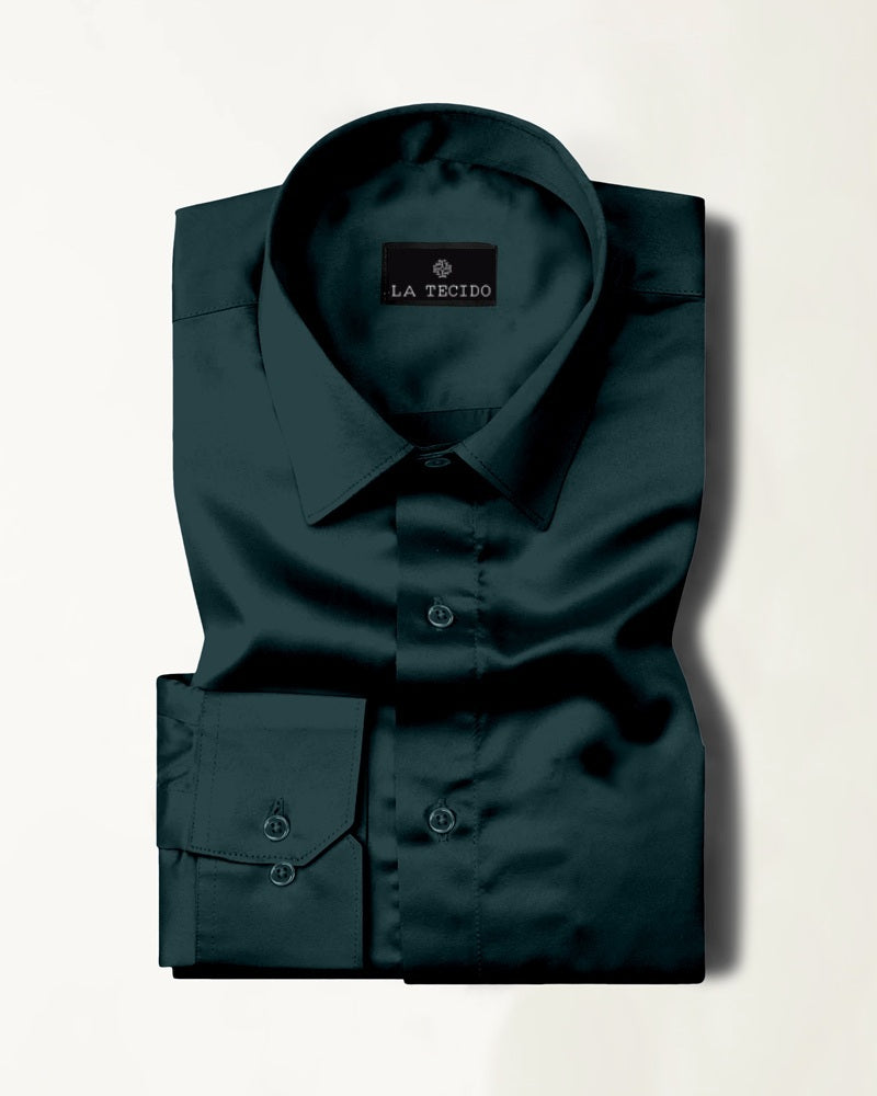 Midnight Teal Elegance Shirt
