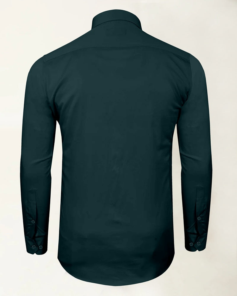 Midnight Teal Elegance Shirt