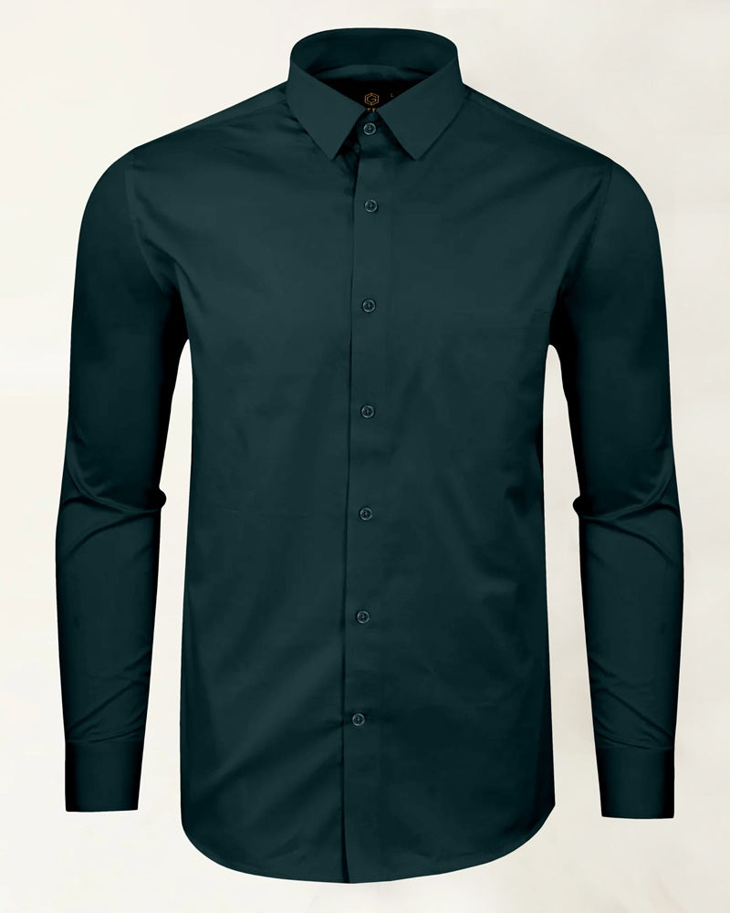 Midnight Teal Elegance Shirt