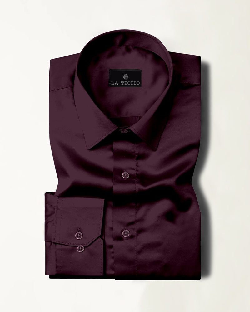 Royal Wine Plum Classic Shirt