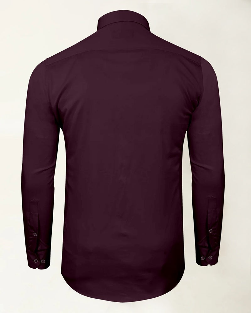 Royal Wine Plum Classic Shirt
