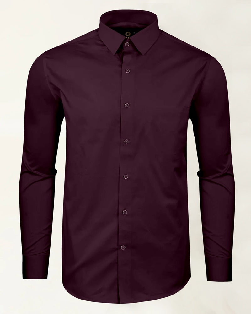 Royal Wine Plum Classic Shirt